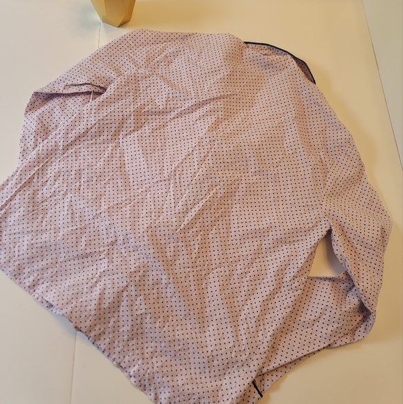 Victoria's Secret Pink Black Polka Dot Button Down Sleepshirt XS - Picture 4 of 5